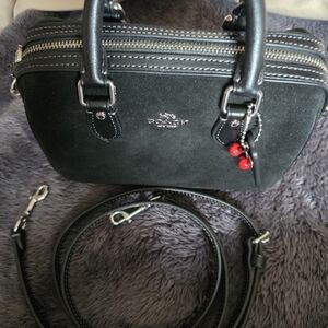 Coach Mini Suede Rowan